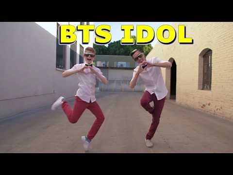 BTS IDOL Challenge! Merrick & Can Poreotics!