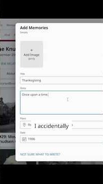 Auto-Save Typed Memories!