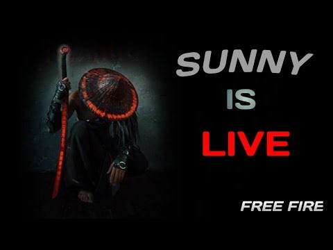 "SUNNY IS LIVE! Insane Rank Push 🔥 Full Rush Gameplay | Free Fire"