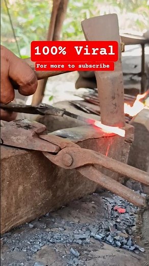 Amazing Blacksmith Process | From Fire to Strong Iron 🔥⚒️ #blacksmith