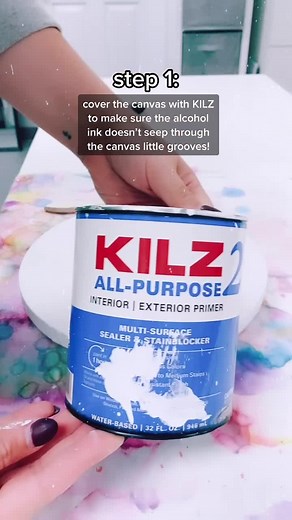 ✨alcohol ink step 1✨ i’m about to be posting a lot in the next few hours! #howto #alcoholink #zenspiredesigns #fyp #tutorial