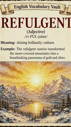 REMISS & REFULGENT — Learn These Rare English Words!