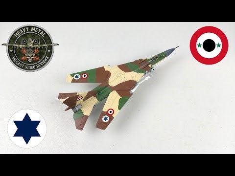 Mikoyan-Gurevich MiG-23ML Flogger-G, Syrian Defection Aircraft, Hobby Master 1:72 Diecast Model
