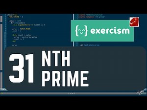 exercism.io 31 nth prime