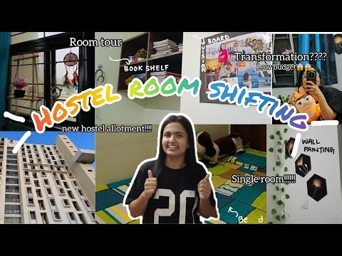 Hostel Move IN | room shifting vlog| AIIMS Kalyanil ROOM DECOR| ROOM TOUR| #mbbs #aiims #singleroom