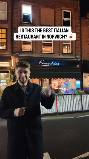 Alex Green on Instagram: "📍 Pinocchio’s Is this the best Italian restaurant in Norwich? 🍝 After the last Italian video, this spot was highly recommended to me, so I had to go back and check it out. Spaghetti carbonara, Penne Amatriciana & garlic bread… it can’t really go wrong, can it? Italian food + garlic bread = heaven 👌 #italianfood #italianfoodreview #pastareview #pasta #foodreview #food #foodporn #foodie #norwich #norfolk #norwichfood #norfolkfood"