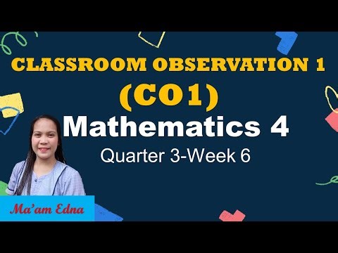 CLASSROOM OBSERVATION||WITH POWERPOINT PRESENTATION & LESSON PLAN||QUARTER 3|MATHEMATICS 4