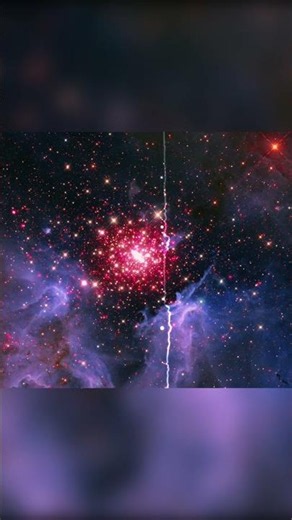 NGC 3603 Sonification: NASA's Chandra Releases 'Red, White, and Blue' Universe for US 250th