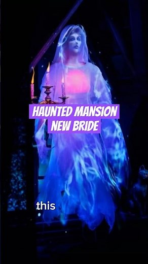 Disneyland’s Haunted Mansion has a new bride! Here’s the backstory. #disneylandpark #hauntedmansion