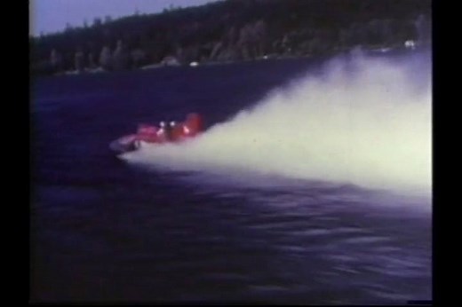 Unlimited Hydroplane From the 50s - Slo-Mo's record speed run! www.hydros.us | Unlimited Hydroplane Racing