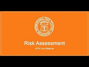 Webinar - Risk Assessment