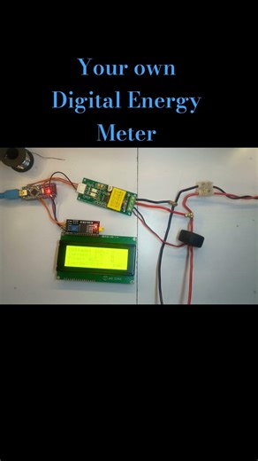 Your DIY Digital Energy Meter | Arduino Energy Meter | #electronic #arduino #electronic #shortfeed