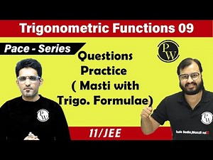 Trigonometric Functions 09 | Practice Session | Crack Best Problems with Trigonometric Formulae |