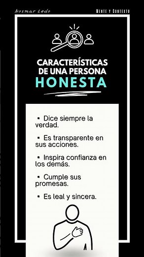 La Honestidad es base de confianza.