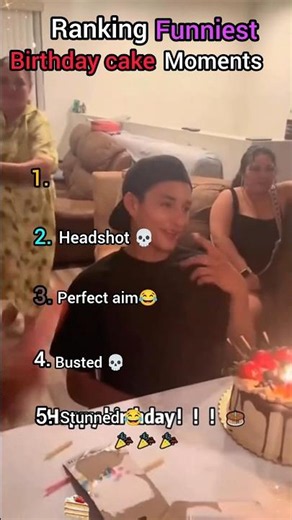 Ranking the Funniest Birthday Cake Moments Ever 😂🎂 #shorts