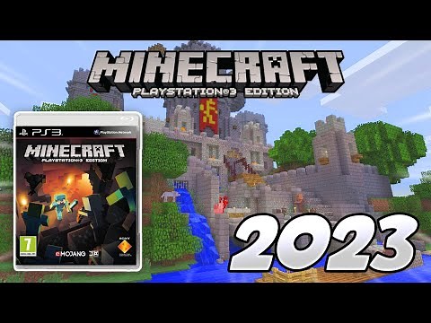 Playing Minecraft PS3 Edition in 2023
