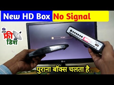 HD Set top box No Signal No Channel | Free setup box no signal problem