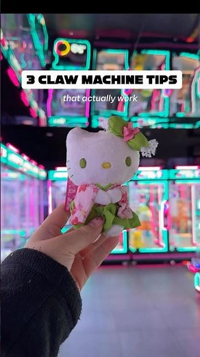 Mini claw machines tips and tricks 🕹️🎀