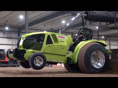 Tractor pull 2023: Pro Stock Tractors. NTPA Spring Nationals. Saturday Session. Shipshewana IN.