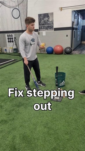 Never Step Out Again with This Idea - Baseball and Softball Hitting