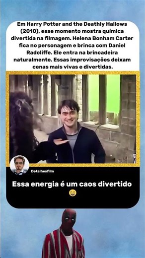 Ela Não Sai do Personagem 😄 | Harry Potter and the Deathly Hallows – Part 1 (2010)