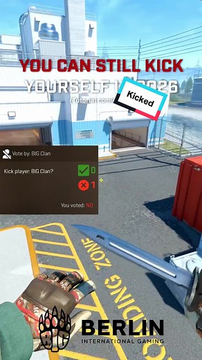 The funniest way to get kicked in CS2!🤷‍♀️