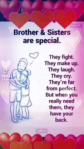 Celebrate the Bond Between Siblings with Love