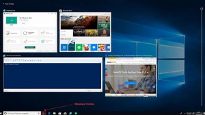 Die Windows Version permanent am Desktop anzeigen!
