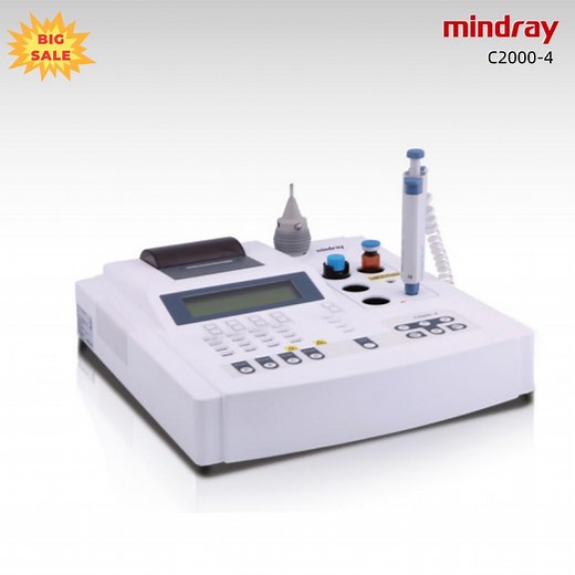 [Hot Item] Mindray C2000-4 Coagulometer Analyzer / Semi-Auto Blood Coagulation Analyzer