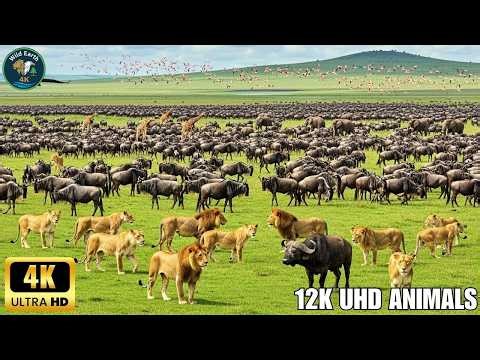 4K Untamed Africa: Okavango Delta, Botswana – Scenic Animal Documentary with African Rhythms