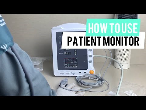 How to Use Patient Monitor | SPO2 | Blood pressure | pulse rate