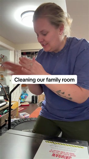 Why does it feel like it’s going to take longer than it actually does with these types of chores?! 🫠 Anyways!! Cleaning up, organizing, and just prepping for the cold winter days where we need a place to play games and just hang out is underway! I will also be laying flooring in here this winter! I did learn how to do that this fall and I LOVE how easy it was! #alaska #alaskalife #cleanwithme #cleantok #organizewithme