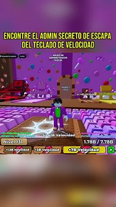 Encuentra el admin secreto en Escapa del Teclado - Roblox