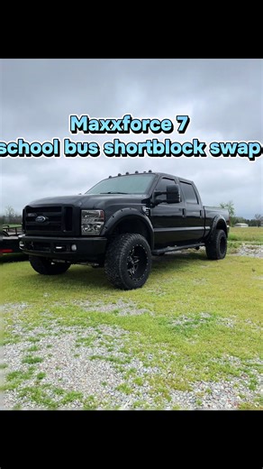 A slow project is better than no project 🤷 Have a few parts to order after getting the cab off today, but hoping to get everything transferred over to the Max 7 block this week. Stay tuned and stay blessed ✝️ #powerstroke #ford #diesel #turbo #automotive