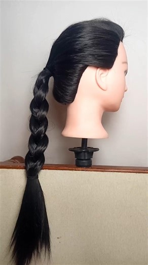 सीधी चोटी कैसे बनाएं, How to Make Normal Tail , Fastest Hair style making, 2 mins , Pony Tail, style