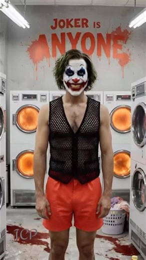 POV: Joker jumps in the machine… and comes out as pure nightmare fuel