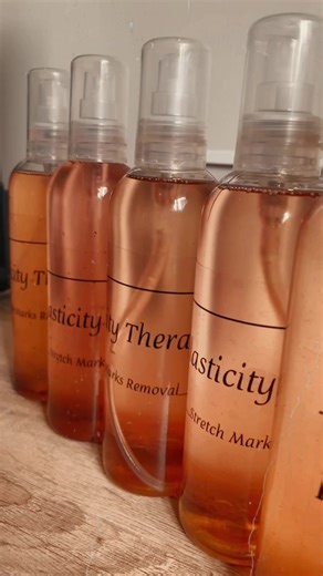 Stretch mark removal oil
