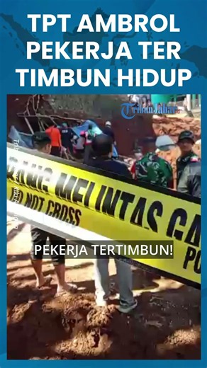 Breaking! TPT Proyek Kost Ambrol, Pekerja Tertimbun