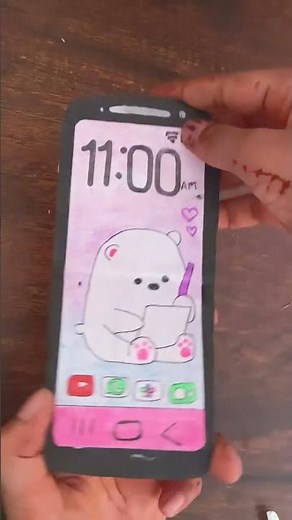 DIY paper flip phone