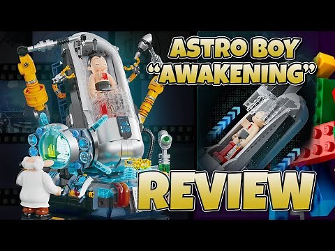 Pantasy Astro Boy Awakening Building Kit - LEGO Style Brick Set Review
