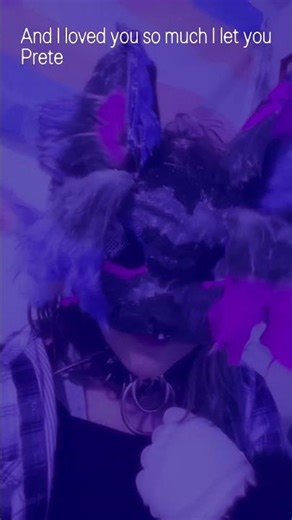 New mask I made teehee :3 #tvgirl