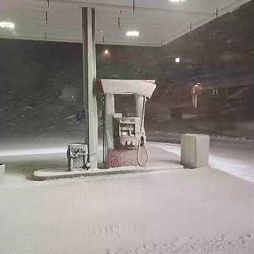 Snow on I-95 in Kennebunk