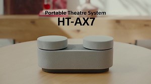 9.4K views · 21 reactions | HT-AX7 Portable Theater System with 360 Spatial Sound Mapping immerses you in spatial sound by placing speakers all around. No wires to disrupt your layout. Perfect addition to any home and seamlessly blends in with any interior. Small in size, big in performance. Available at Prouds. #ProudsFiji | Prouds - Fiji | Facebook