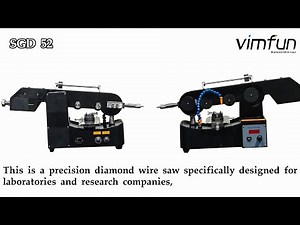 Desktop Endless Diamond Wire Saw Laboratory precision cutting equipment