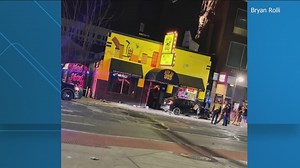 Car crashes into Hole in the Wall near UT Austin campus
