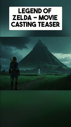 THE LEGEND OF ZELDA - Concept Teaser Casting #gaming #movies #trailer #zelda