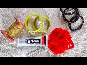 DIY Thread Wrapped Bangles | Making Easy Designer Bangles at Home