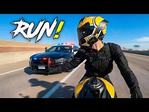 BIKERS VS COPS | POLICE CHASE MOTORCYCLES 2025