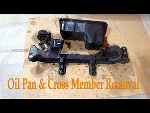 Z31 Oil Pan and Crossmember removal NA2T #6