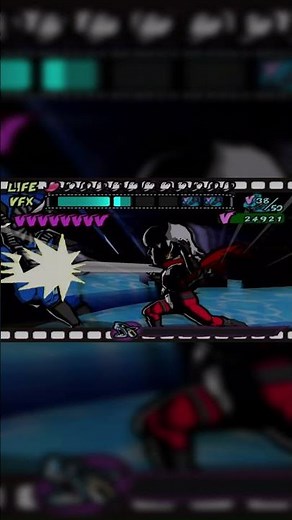 Fish damage in Viewtiful Joe
